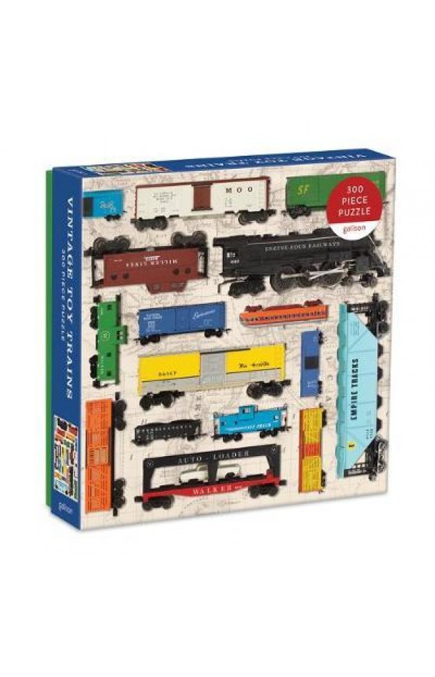 Vintage Toy Trains 300pc Puzzle